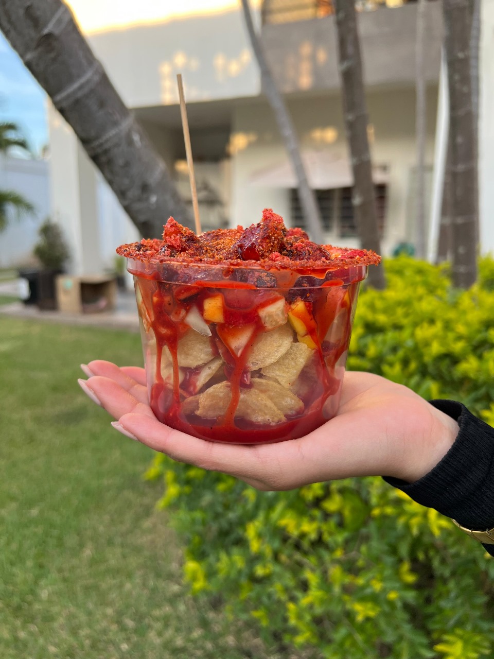 Papitas con Pepino